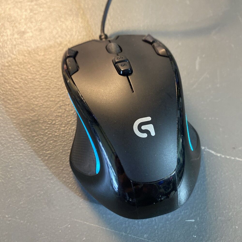 Logitech G300s Optical Ambidextrous Gaming Mouse โ 9 Programmable Buttons